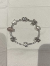 Pandora-Charm Armband Silber