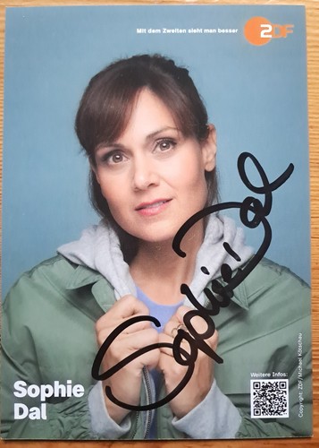 Sophie dal orig autogramm - sophie,