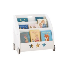 Bücherregal Kinderbücherregal Kinderzimmerregal Kinderregal Spielregal fahrbar