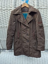 Jacke Parka innen gesteppt Kurzmantel Cinque Gr.36 braun Damen Herbst Winter