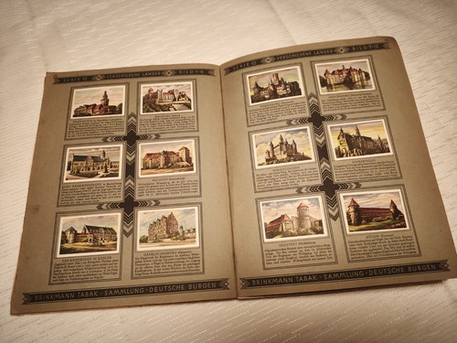 Zigarettenbilder sammel album - zigarettenbilder,