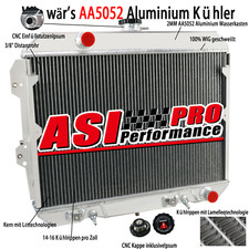 3 Reihig Aluminium Kühler
