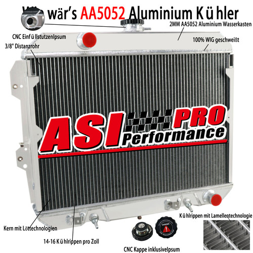 Reihig aluminium kühler - 3,