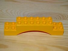 Lego Duplo 20er Noppen 2x10 Bausteine Lange Stein brücke gelb