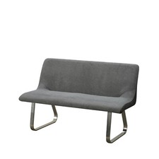 Bank 3-Sitzer Antikanthrazit/Grau Emrys Esszimmerbank Küchenbank HTI-Living