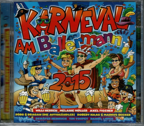 Karneval ballermann 2015 cd - karneval,
