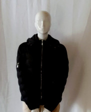 C-F 2 elegante Steppjacke mit abnehmbarer Kapuze Gefüttert Damen Gr.XXL schwarz