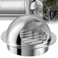 Edelstahl Auslass Wind- und