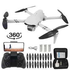 Drohne Mit 4K-HD DE Wifi WiFi FPV  Kamera Selfie RC Quadrocopter Drone 3Akkus