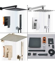 Regendusche Unterputz