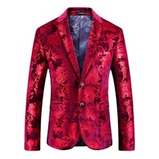 Herren Barock Flock Samt