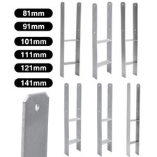 2-8x Pfostenanker H-Anker