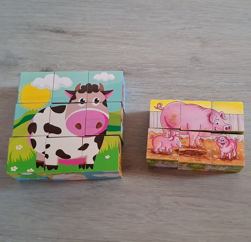 Playtive würfelpuzzle holz - playtive, 9