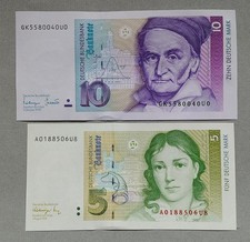 5 DM v. Arnim + 10 DM Gauss