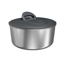 ZYLISS Salatschleuder EASY SPIN S Edelstahl Seilzug-Mechanismus 23 cm schwarz