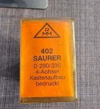 Roskopf Modelle 402 Saurer D290 / 330 4-Achs Joost Käse-Export LKW H0 1:87 OVP