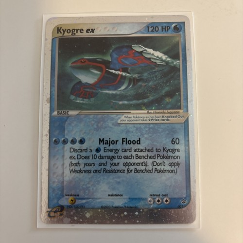 Kyogre nintendo black - ex,