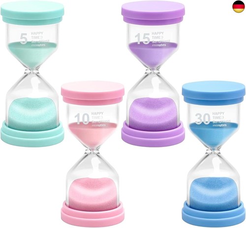 Sanduhren set bunt sanduhr - sanduhren, set,