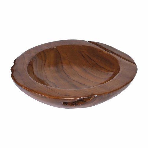 Holzschale aus teak - holzschale,