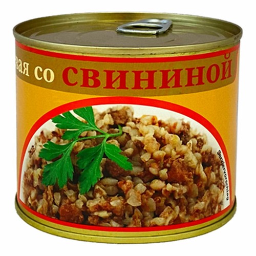 Buchweizen mit schweinefleisch - buchweizen,