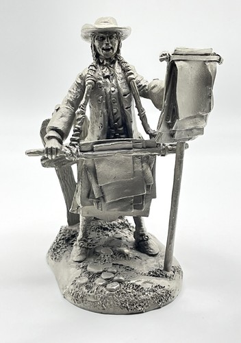 Zinnfigur der bildverkäufer - zinnfigur,