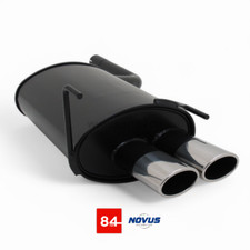 Mercedes Benz W202 Sportendschalldämpfer 2x85/58mm AM-Design