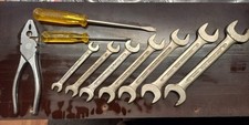 Porsche 911 356 Bordwerkzeug Tool Kit Drop forget Steel West Germany