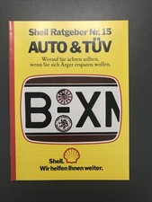 Shell Ratgeber 1980 Nr. 15 Auto & Tüv Opel Kadett D VW Käfer BMW Alpina Lenkrad