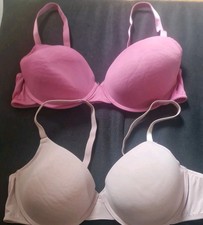 2x Bügel - BH **lila / rosa / altrosa  **Gr. 95B