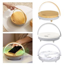 Mehr multifuncion Bluetooth Lautsprecher Drahtlose Ladegerät Drei gang