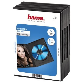 Hama dvd box schwarz - hama,