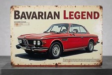 Blechschild BMW Coupe"Bavarian
