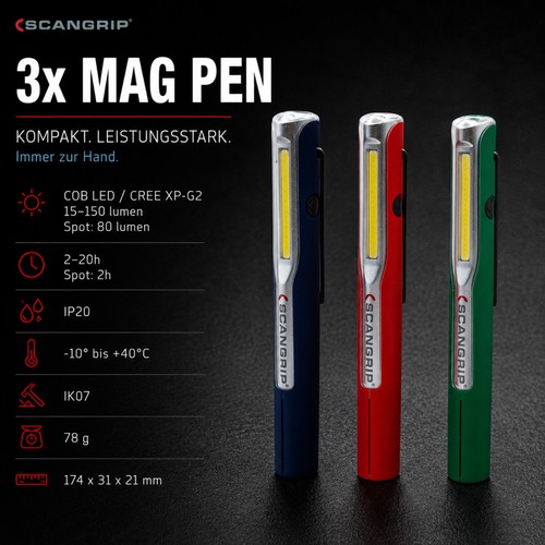Scangrip mag pen 3er - scangrip,