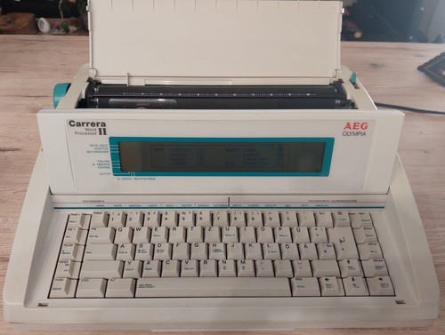 Elektrische schreibmaschine - elektrische,