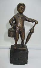 Bronzefigur über 100 Jahre