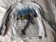 Langarmshirt, Yeti, Snowboard, Molo, Gr 98