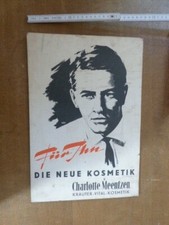 Werbung Charlotte Meentzen Dresden Kräuter Kosmetik Parfüm um 1960 