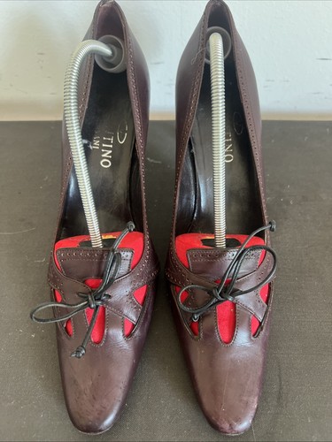Valentino burgundy pumps - valentino, 39