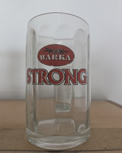 Bierkrug warka strong - glas,