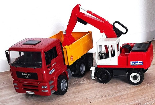 Bruder man tga kipplastwagen - bruder,