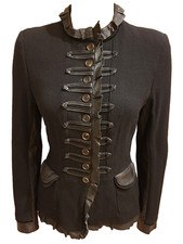 STIFF Designer Jacke Wolle mit