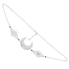  Haarband Hochzeit Stirnkette