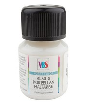 VBS Glas Porzellanmalfarbe 30 ml für kreative Designs auf Glas und Keramik