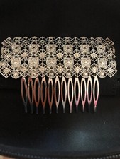 Peinecillo Peineta Metálica