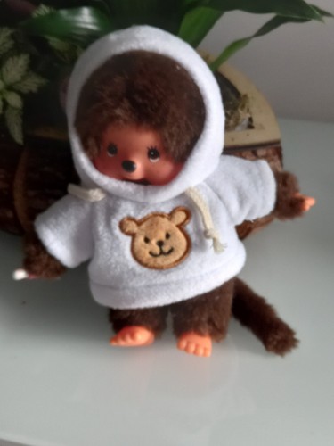 Monchhichi kleidung weiß - ,