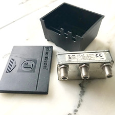 Johansson  2-fach DiSEqC SAT Antennen Relais mit Wetterschutzgehäuse