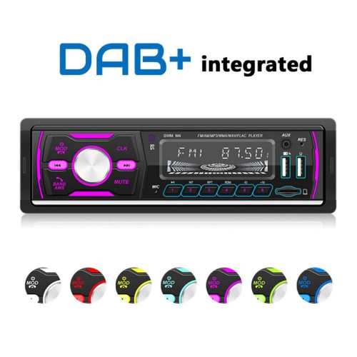 Single din dab autoradio - 1,