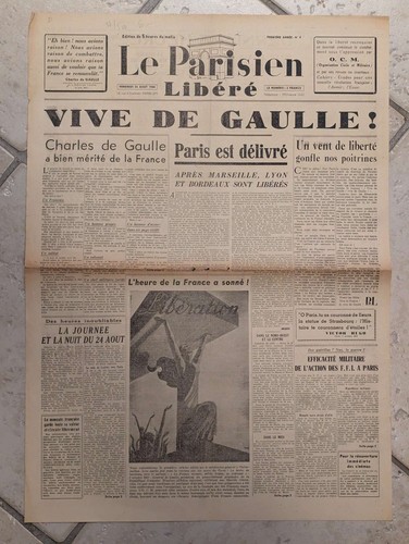 Parisien libéré 25 - parisien,