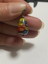 Murano millefiori anhänger - murano,