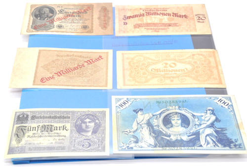 Banknoten sammlung scheine - banknoten, 19